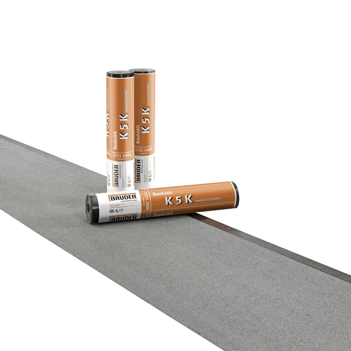 Baukubit K5K, basaltschwarz Schweissbahn (bazaltnočrni trak), 1 rola = 5 m2