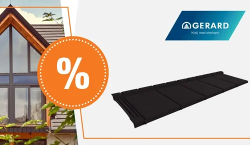 Akcija na strešnik Gerard Eleganta