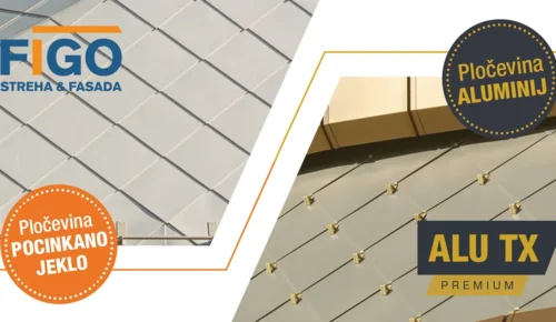 Rešitve za strehe in fasade iz pločevine