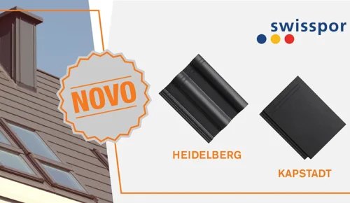 Novost pri strokovnjaku za strehe - betonska kritina SWISSPOR!