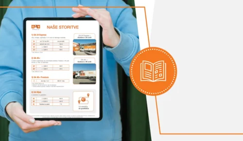 Cenik logističnih storitev za leto 2026